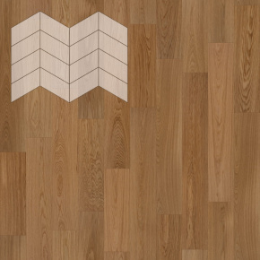 Паркет Елка Французская Lab Arte Chevron Дуб Рустик Гридж лак 400/313х150х14/3/60° в интерьере
