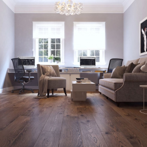 Паркетная доска PolarWood ДУБ СИРИУС МАСЛО 14x188x2000 2V 1П (3,0 м2) в интерьере