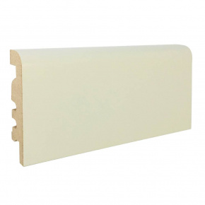 Плинтус "Finitura dekor" МДФ 70*16*2440 R9 гладкий (выкрас RAL и NCS) в интерьере