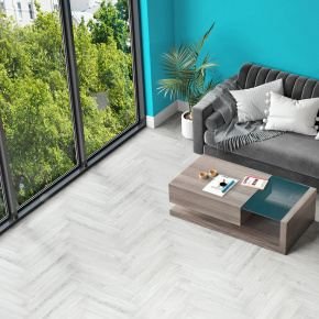 Ламинат ПВХ Alpine Floor Снежный LVT ЕСО 16-11*** в интерьере