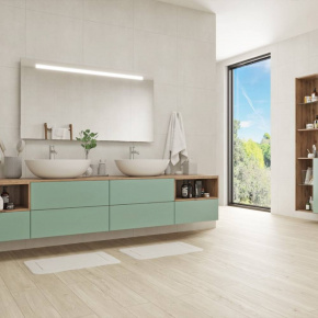 Ламинат ПВХ Alpine Floor Секвойя Серая LVT ЕСО 6-5*** в интерьере