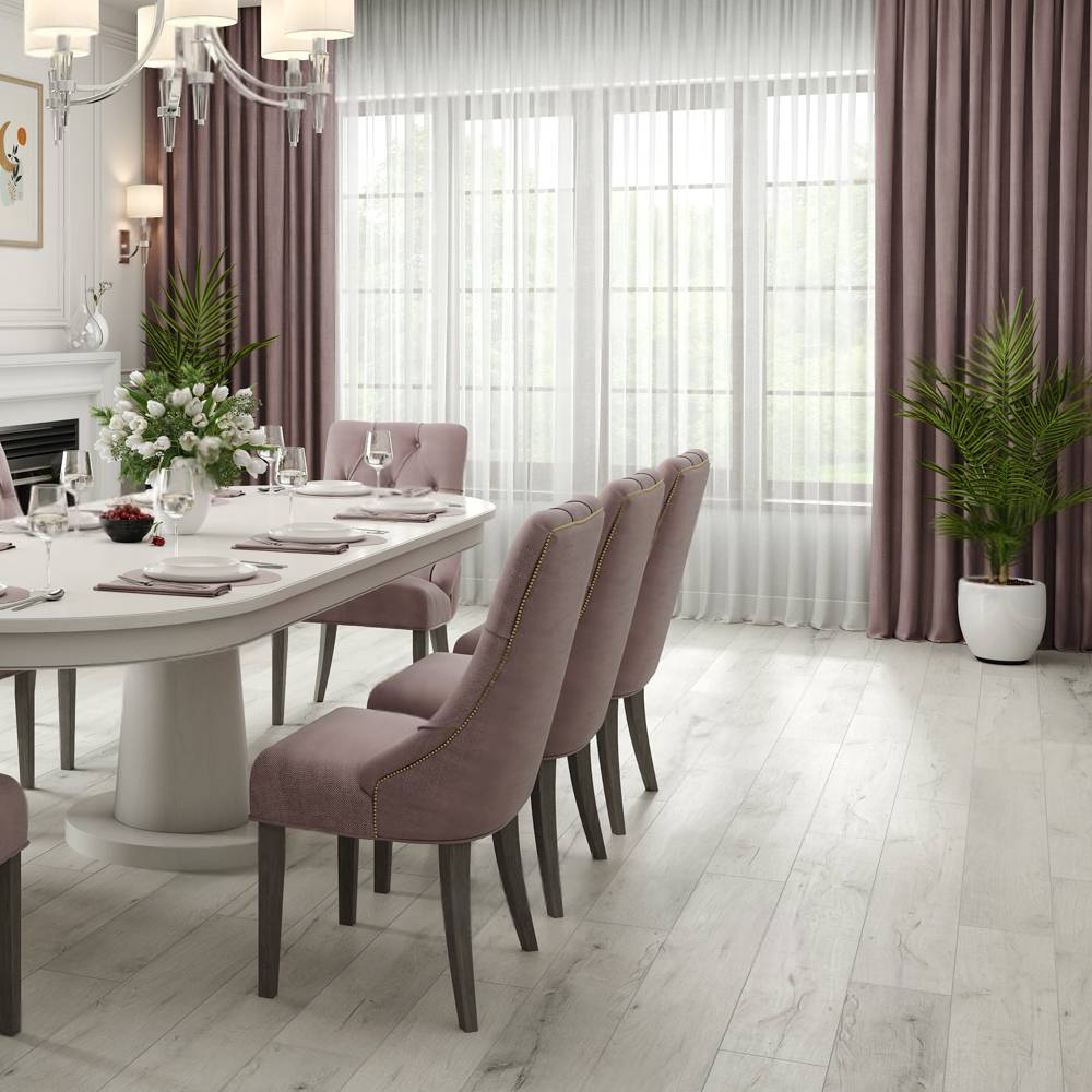 Ламинат ПВХ Alpine Floor Дуб Слоновая кость ABA ЕСО 7-17***